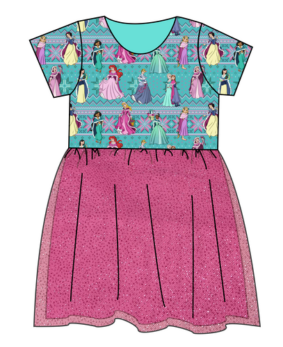 Princess Sweater Tulle Dress