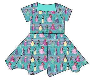 Princess Sweater Sweetheart Twirly Dress