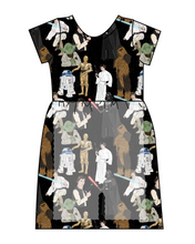 Load image into Gallery viewer, Athletic Prints Magical Birthday Kids Romper Dress