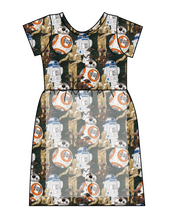 Load image into Gallery viewer, Athletic Prints Magical Birthday Kids Romper Dress