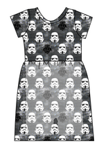 Load image into Gallery viewer, Athletic Prints Magical Birthday Ladies Romper Dress