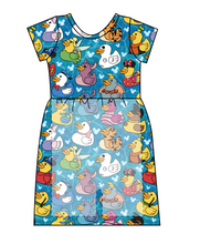 Load image into Gallery viewer, Athletic Prints Magical Birthday Ladies Romper Dress