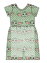 Load image into Gallery viewer, Athletic Prints Magical Birthday Kids Romper Dress