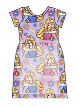 Load image into Gallery viewer, Athletic Prints Magical Birthday Ladies Romper Dress
