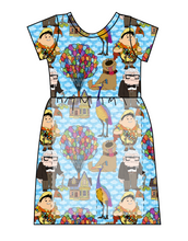 Load image into Gallery viewer, Athletic Prints Magical Birthday Ladies Romper Dress