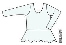 Load image into Gallery viewer, Rep Pre-Order Swim Peplum Swim Top