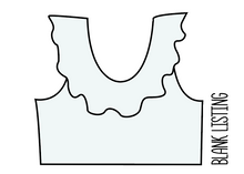 Load image into Gallery viewer, Rep Pre-Order Swim Ruffle Neck Swim Top