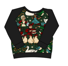 Load image into Gallery viewer, Twelve Days of Christmas Classic Hoodie (or Crewneck)