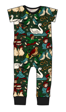 Load image into Gallery viewer, Twelve Days of Christmas Emmett Pants And Shorts T-Shirt Romper