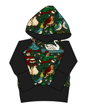 Load image into Gallery viewer, Twelve Days of Christmas Grow With Me Hoodie (or Crewneck)