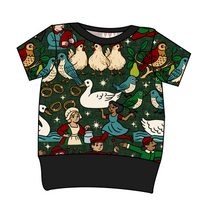 Load image into Gallery viewer, Twelve Days of Christmas Grow With Me Tee
