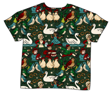 Load image into Gallery viewer, Twelve Days of Christmas Ladies' Oversized Tee