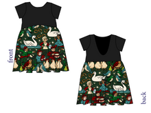 Load image into Gallery viewer, Twelve Days of Christmas Low Back Dress