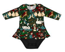 Load image into Gallery viewer, Twelve Days of Christmas Peplum Top