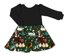 Load image into Gallery viewer, Twelve Days of Christmas Prairie Dress