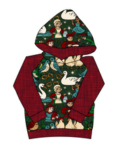 Load image into Gallery viewer, Twelve Days of Christmas Classic Hoodie (or Crewneck)