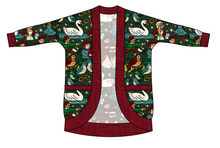 Load image into Gallery viewer, Twelve Days of Christmas Kids Cocoon Cardigan