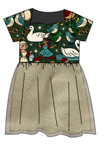Load image into Gallery viewer, Twelve Days of Christmas Tulle Dress