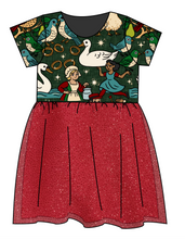 Load image into Gallery viewer, Twelve Days of Christmas Tulle Dress