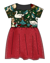 Load image into Gallery viewer, Twelve Days of Christmas Tulle Dress