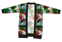 Load image into Gallery viewer, Spotted Holiday Pups Ladies' Grandpa Cardigan
