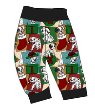 Load image into Gallery viewer, Spotted Holiday Pups Ladies' Joggers and Jogger Shorts