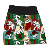 Load image into Gallery viewer, Spotted Holiday Pups Ladies' Joggers and Jogger Shorts