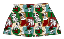 Load image into Gallery viewer, Spotted Holiday Pups Ladies' Lounge Shorts