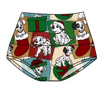 Load image into Gallery viewer, Spotted Holiday Pups Ladies' Underwear