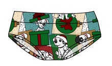 Load image into Gallery viewer, Spotted Holiday Pups Ladies' Underwear