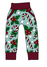Load image into Gallery viewer, Holly and Candy Canes Beanpole Pants And Shorts