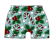 Load image into Gallery viewer, Holly and Candy Canes Mens' Boxer Briefs