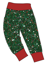 Load image into Gallery viewer, Holly Jolly Glitter Basic Joggers And Jogger Shorts
