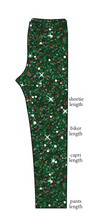 Load image into Gallery viewer, Holly Jolly Glitter Basic Leggings