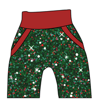 Load image into Gallery viewer, Holly Jolly Glitter Beanpole Pants And Shorts