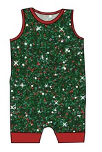Load image into Gallery viewer, Holly Jolly Glitter Emmett Pants And Shorts T-Shirt Romper