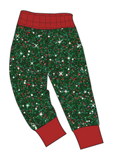Load image into Gallery viewer, Holly Jolly Glitter Ladies' Joggers and Jogger Shorts