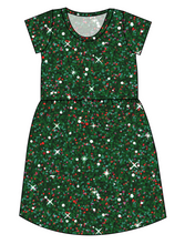 Load image into Gallery viewer, Holly Jolly Glitter Ladies' Play Dress