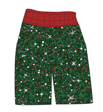 Load image into Gallery viewer, Holly Jolly Glitter Mens' Joggers and Jogger Shorts