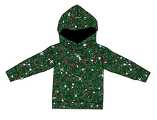 Load image into Gallery viewer, Holly Jolly Glitter Oversized Hoodie