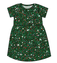 Load image into Gallery viewer, Holly Jolly Glitter Play Dress