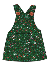 Load image into Gallery viewer, Holly Jolly Glitter Skirt-Alls