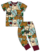 Load image into Gallery viewer, Holiday Teddies Basic Loungewear Set