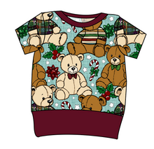 Load image into Gallery viewer, Holiday Teddies Grow With Me Tee