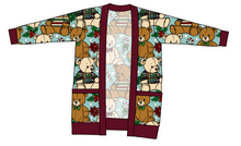 Load image into Gallery viewer, Holiday Teddies Kids Grandpa Cardigan