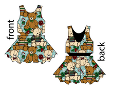 Load image into Gallery viewer, Holiday Teddies Kids Playsuit