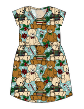 Load image into Gallery viewer, Holiday Teddies Ladies' Play Dress