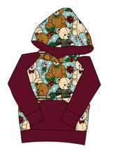 Load image into Gallery viewer, Holiday Teddies Mens' Hoodie