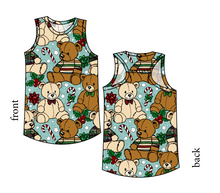 Load image into Gallery viewer, Holiday Teddies Summer Tank
