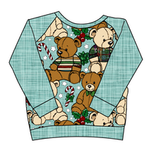 Load image into Gallery viewer, Holiday Teddies Classic Hoodie (or Crewneck)